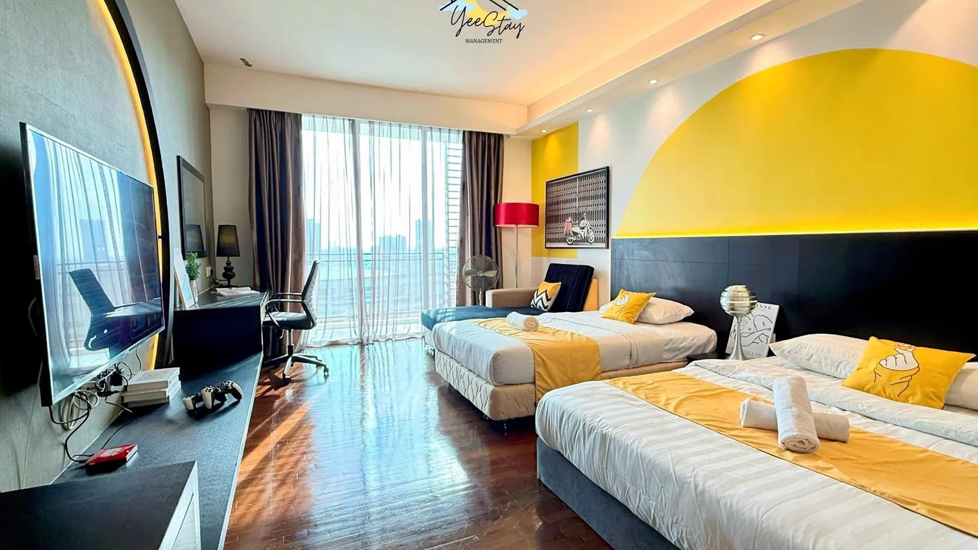 Апартаменты The Shore Residences 6-10Pax/Tv Videogame Малакка